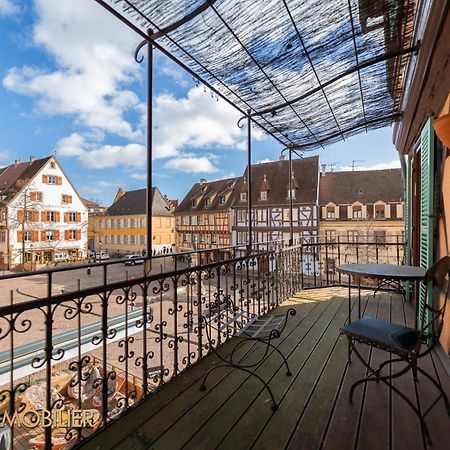 Au Bonheur Des Anges Appartement 2 Chambres Avec Terrasse Colmar Esterno foto